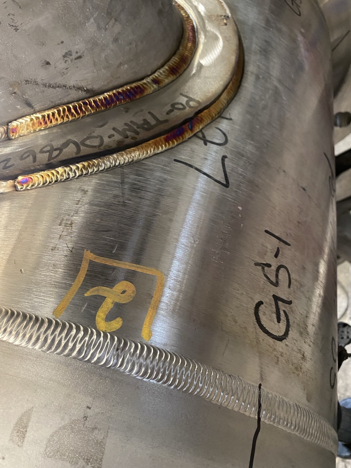 Stainless Steel TIG Weld Detail