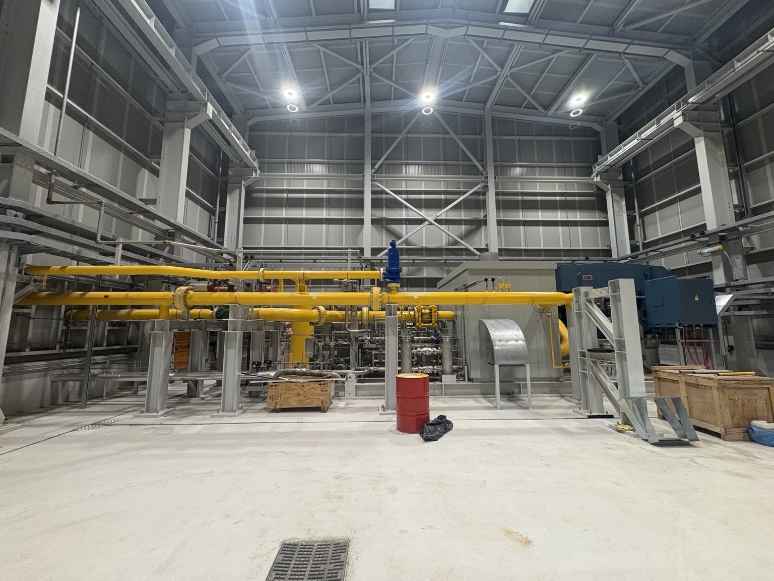 Industrial Pipe Installation